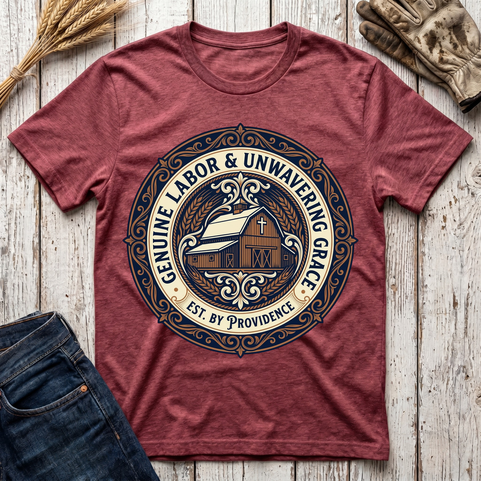 Genuine Labor & Unwavering Grace T-Shirt