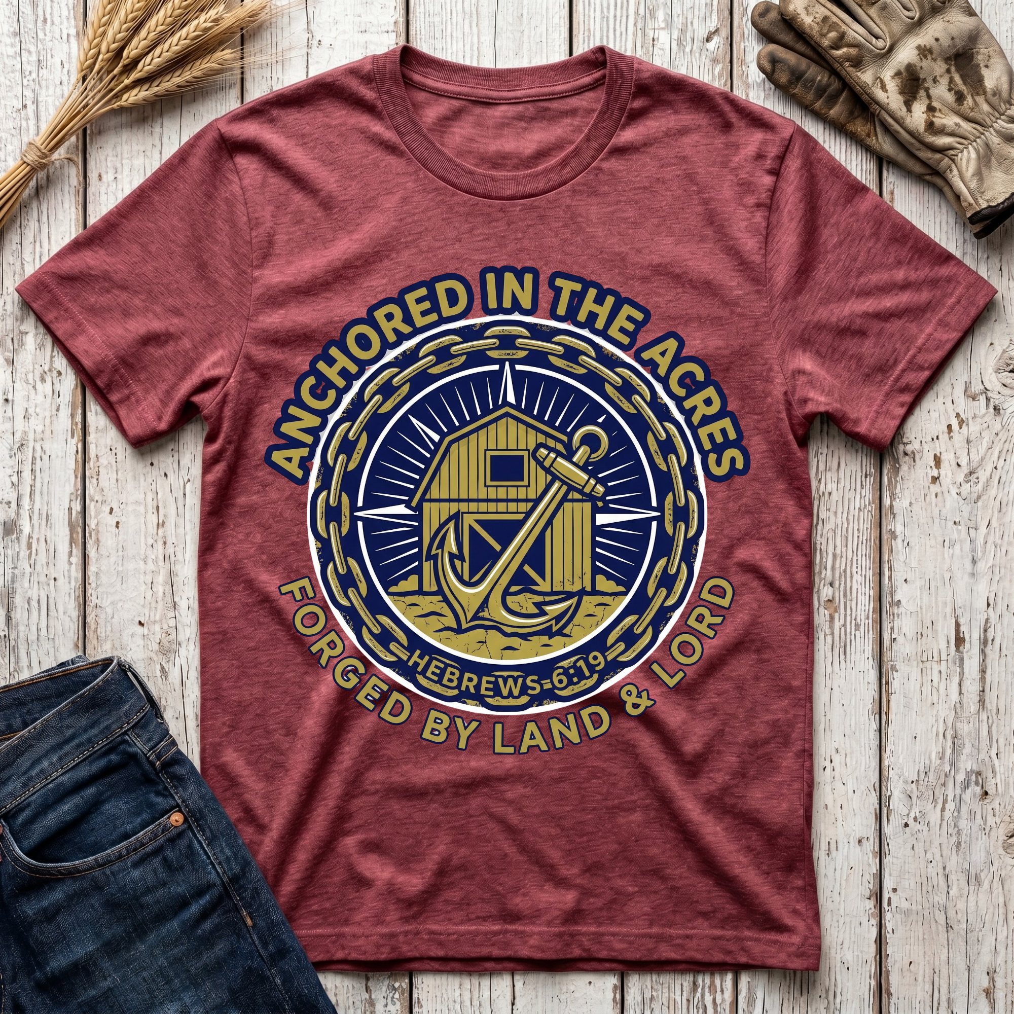 Anchored in the Acres T-Shirt