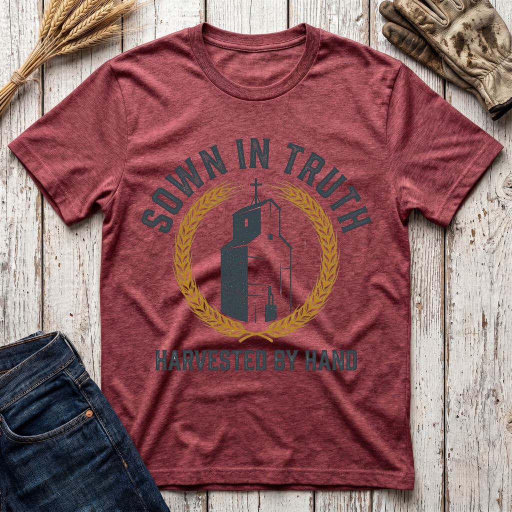 Sown in Truth Harvested by Hand T-Shirt