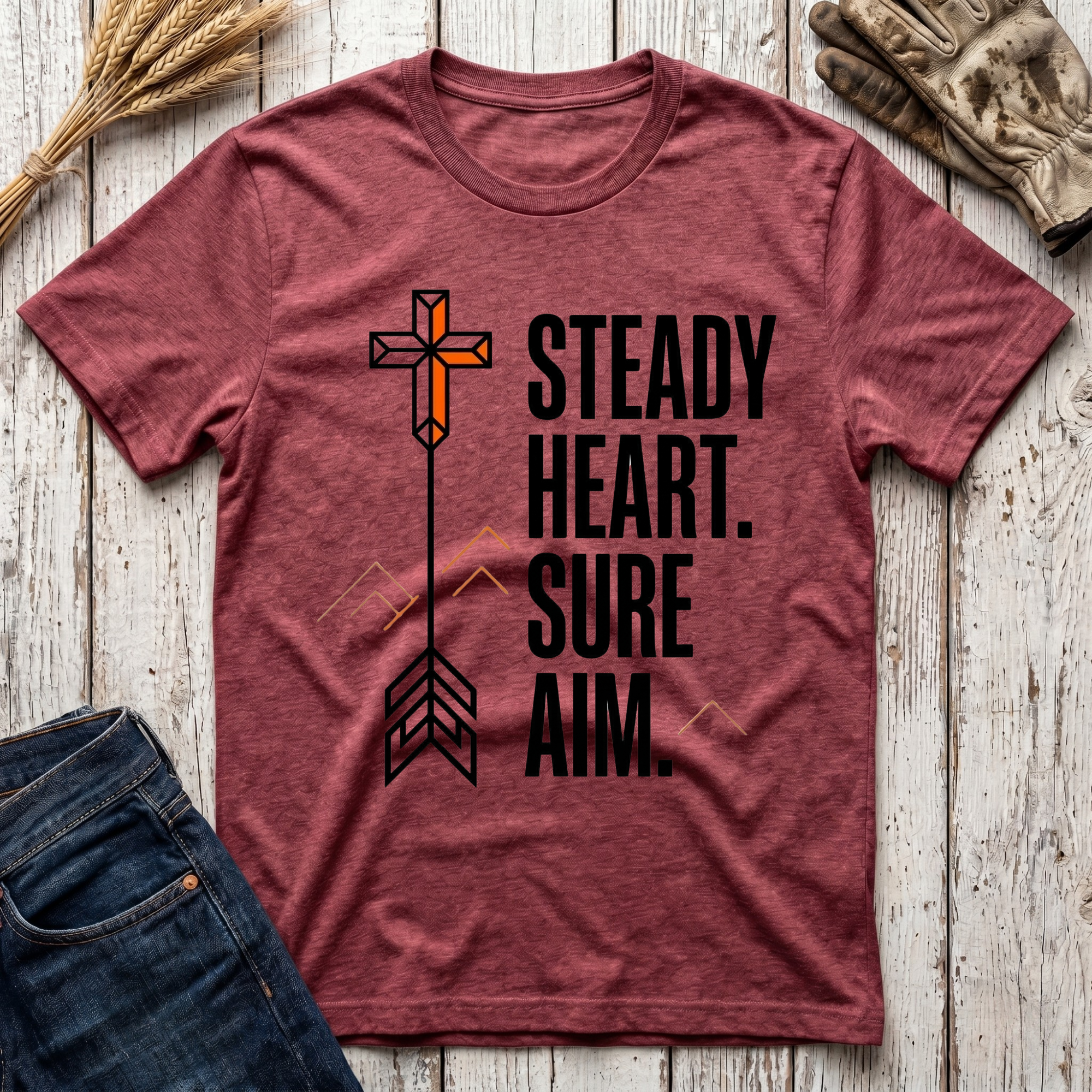 Steady Heart Sure Aim T-Shirt