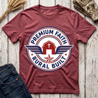 Premium Faith Rural Built T-Shirt