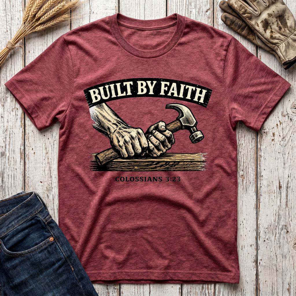 Built By Faith T-Shirt