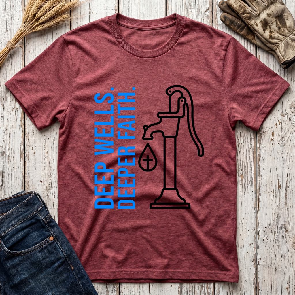 Deep Wells Deeper Faith T-Shirt