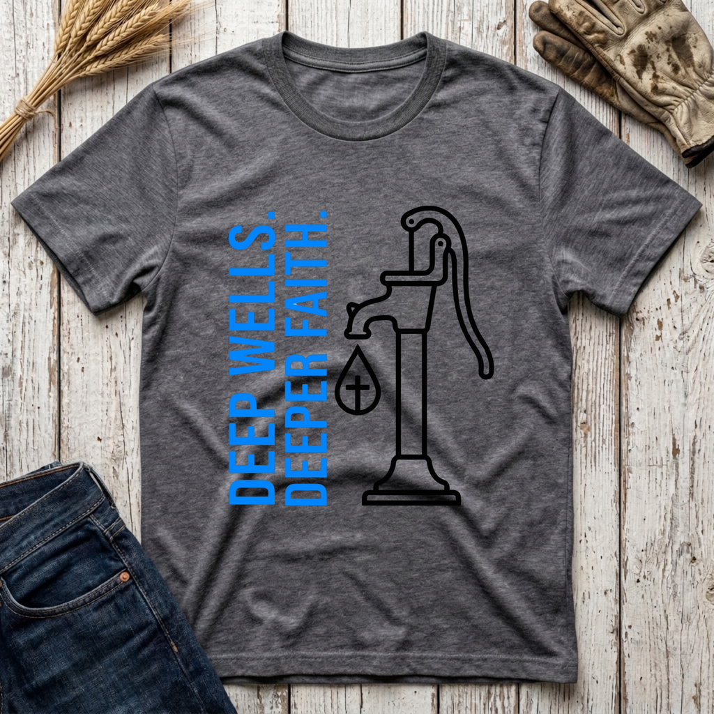 Deep Wells Deeper Faith T-Shirt