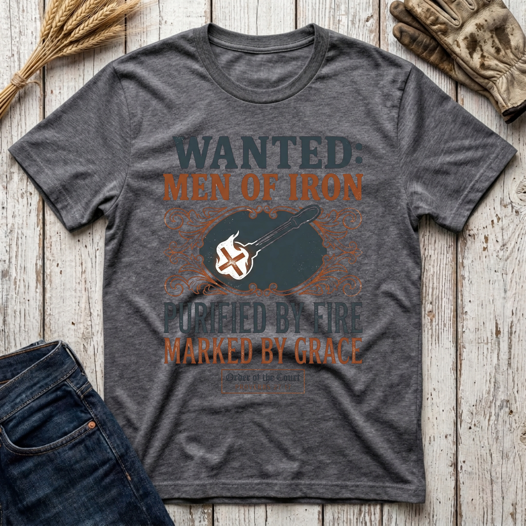 Wanted Men of Iron T-Shirt