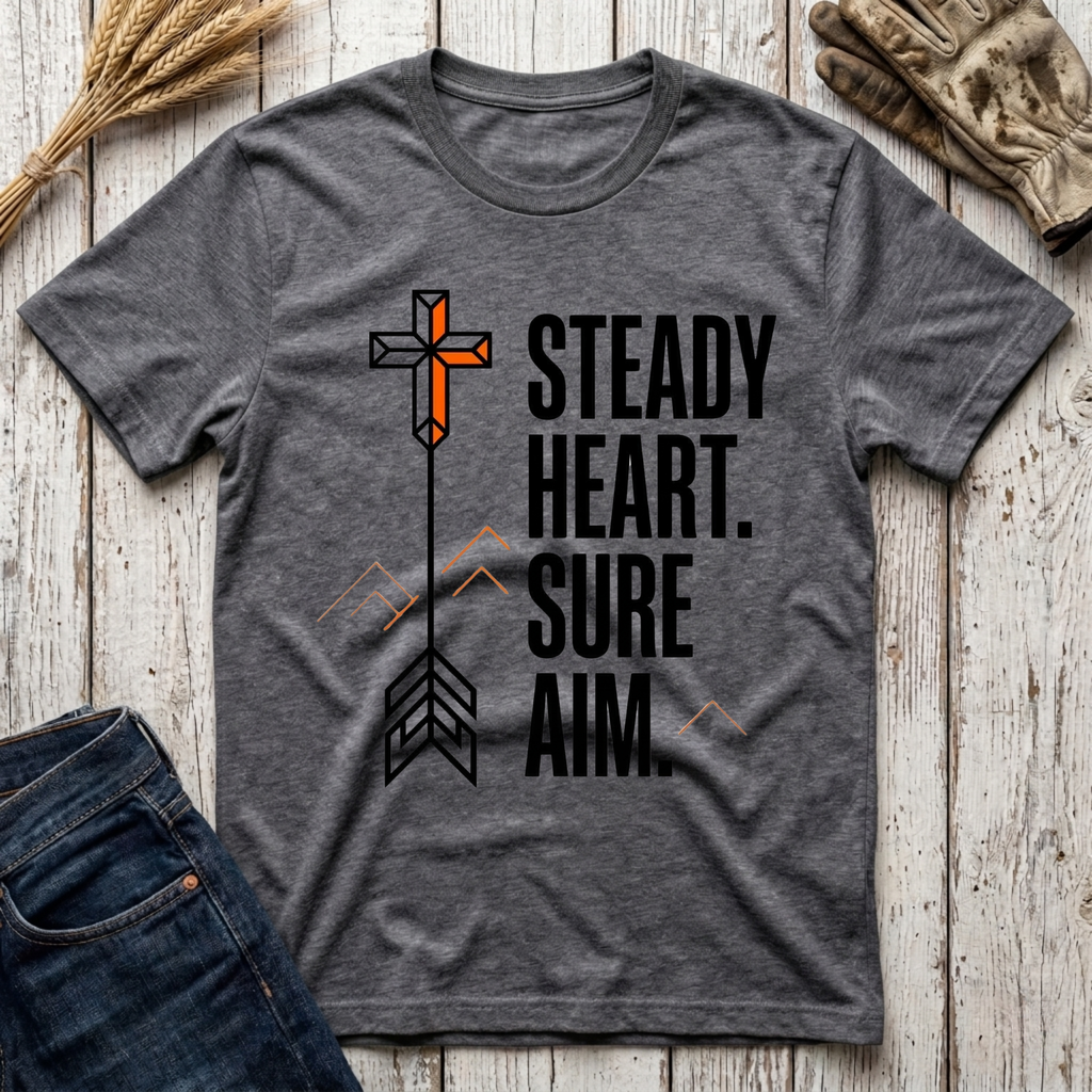 Steady Heart Sure Aim T-Shirt