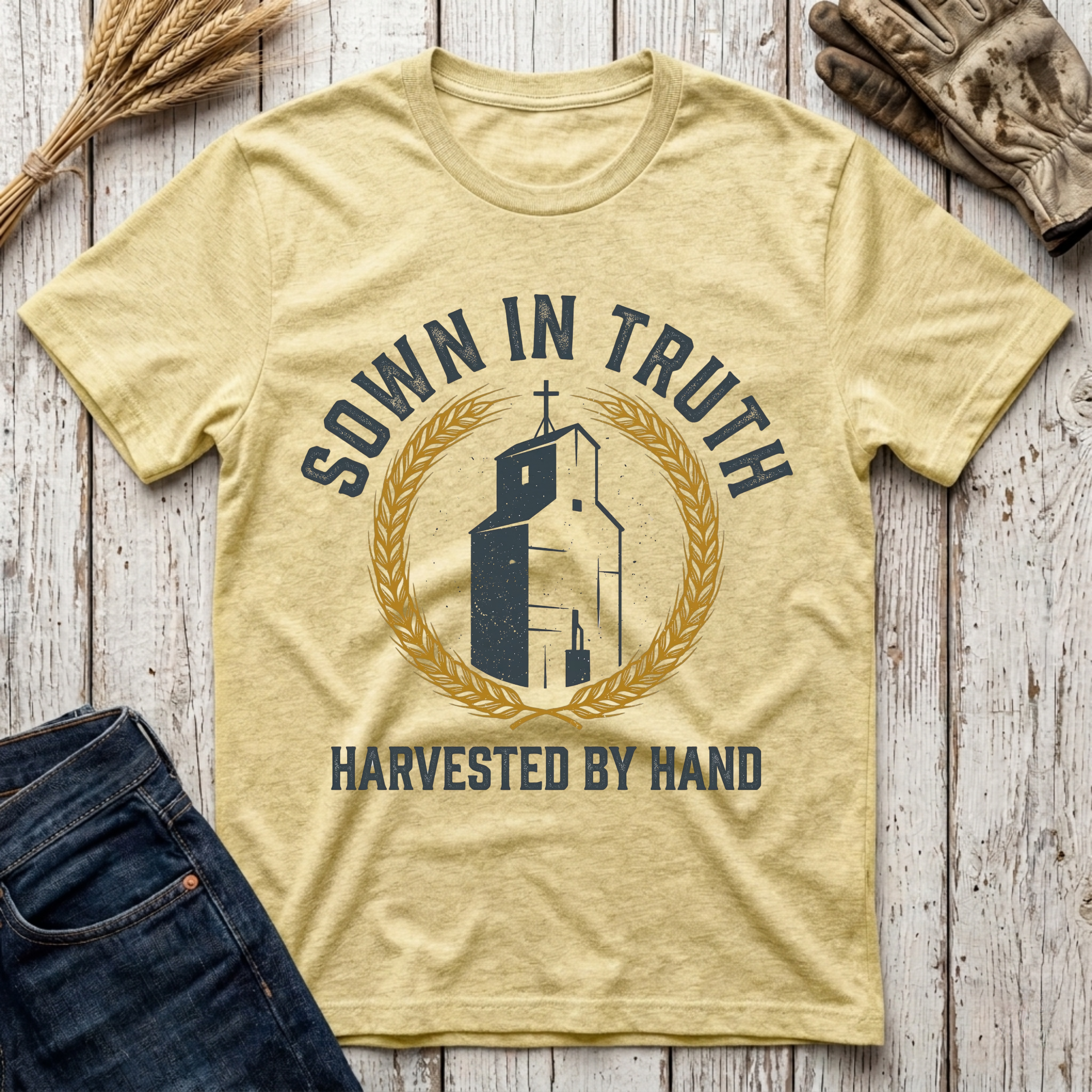 Sown in Truth Harvested by Hand T-Shirt