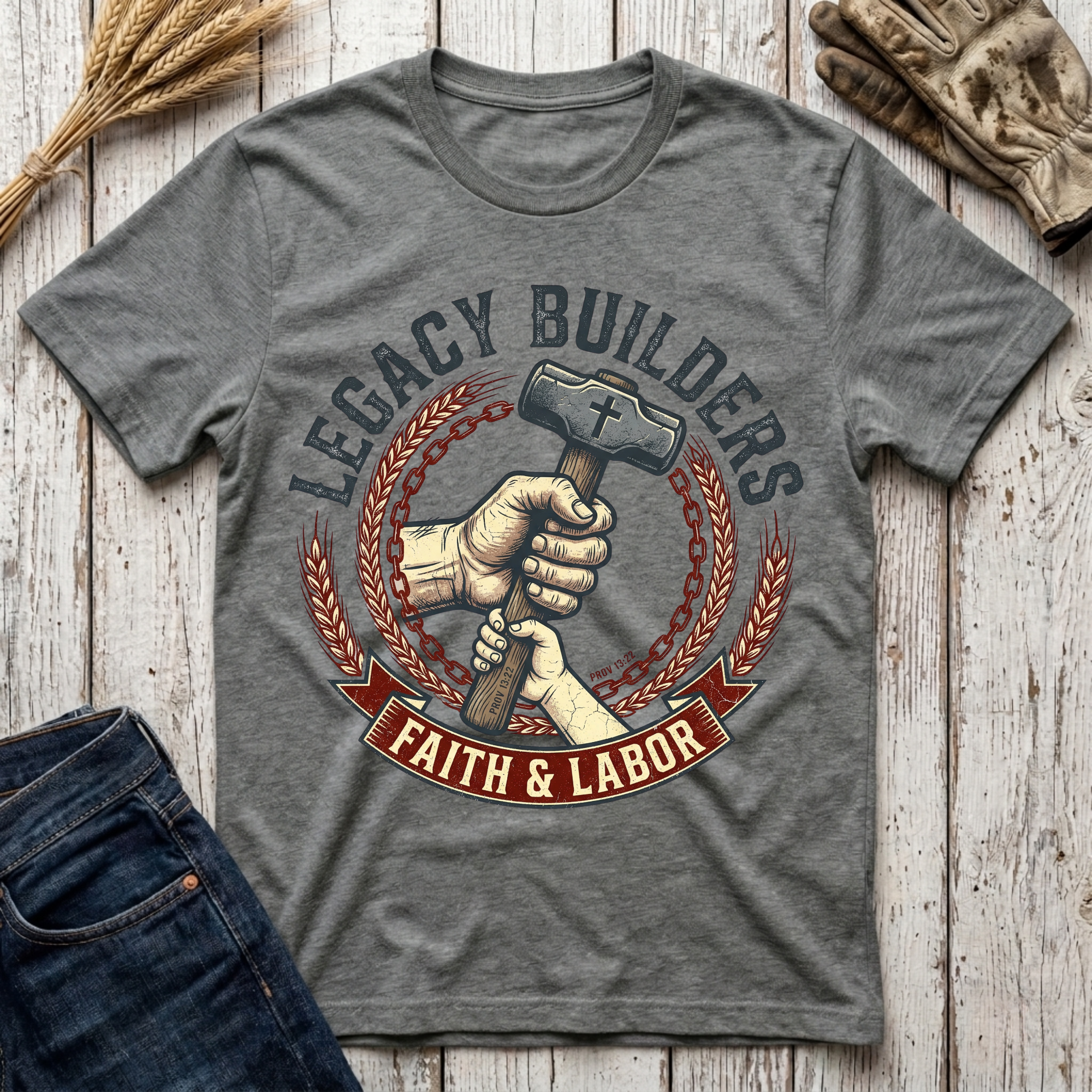 Legacy Builders Faith & Labor T-Shirt