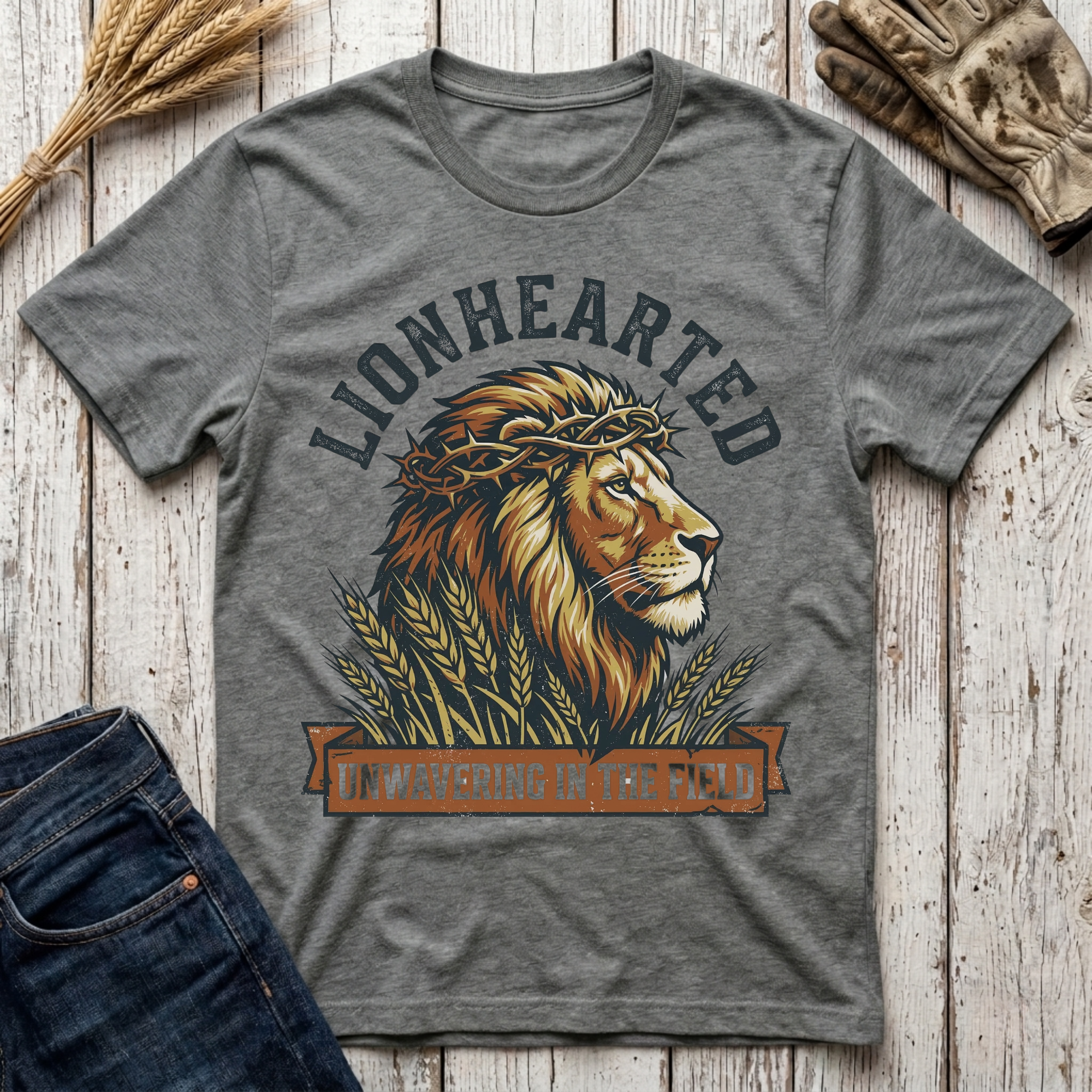 Lionhearted Unwavering in the Field T-Shirt