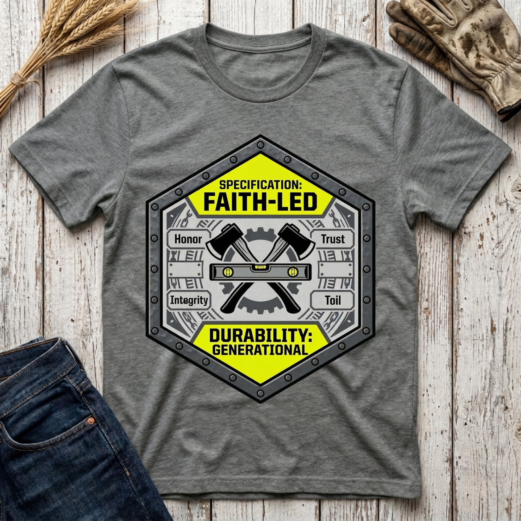 Specification Faith Led T-Shirt