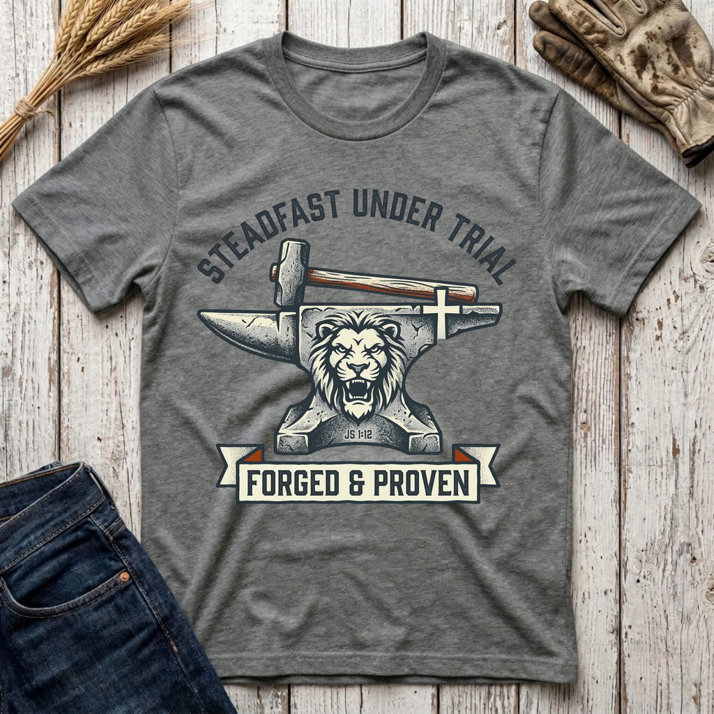 Steadfast Under Trial Forged and Proven T-Shirt