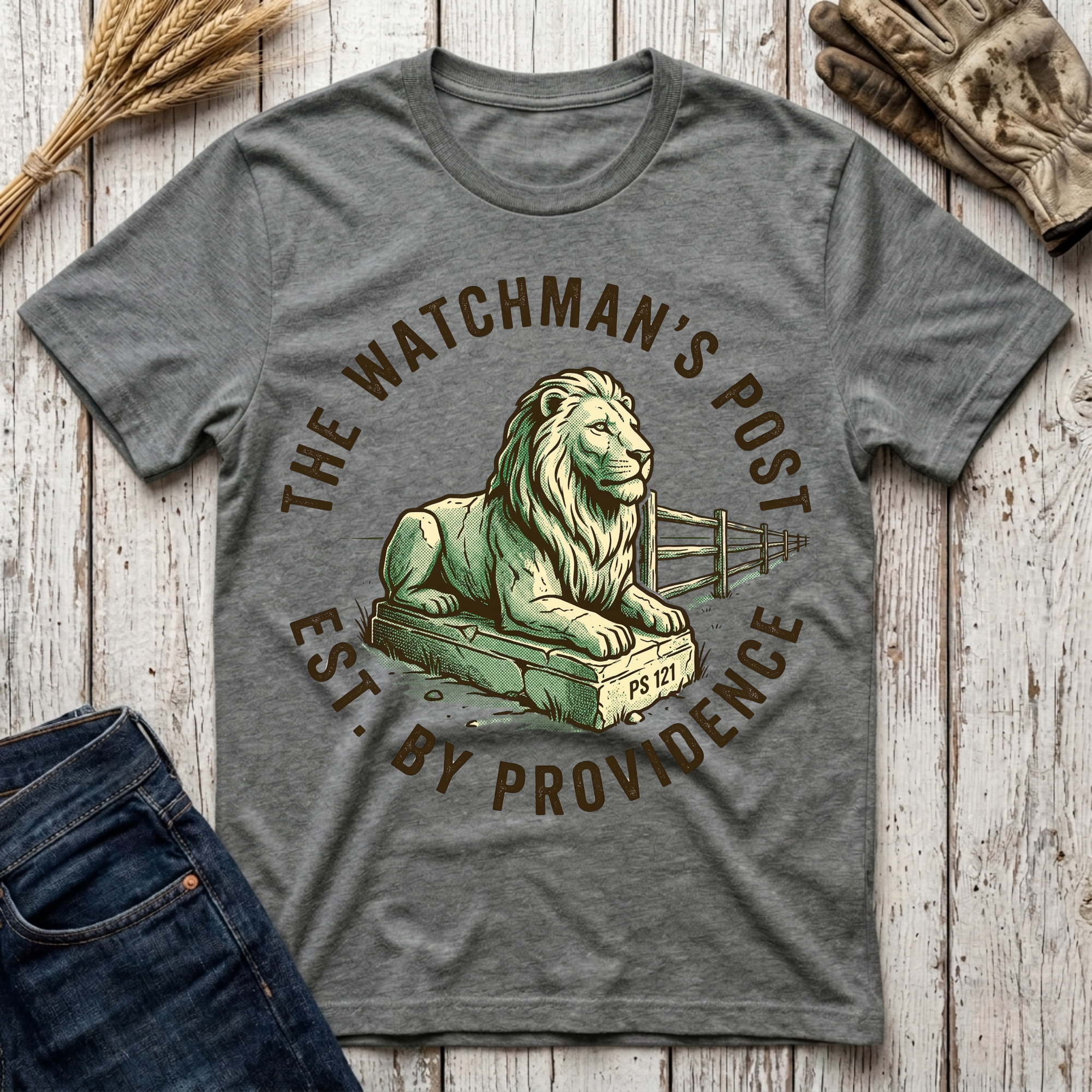 The Watchman's Post Est By Providence T-Shirt