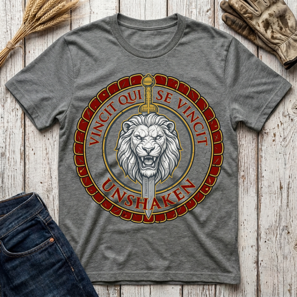 Vincit Qui Se Vincit Unshaken T-Shirt