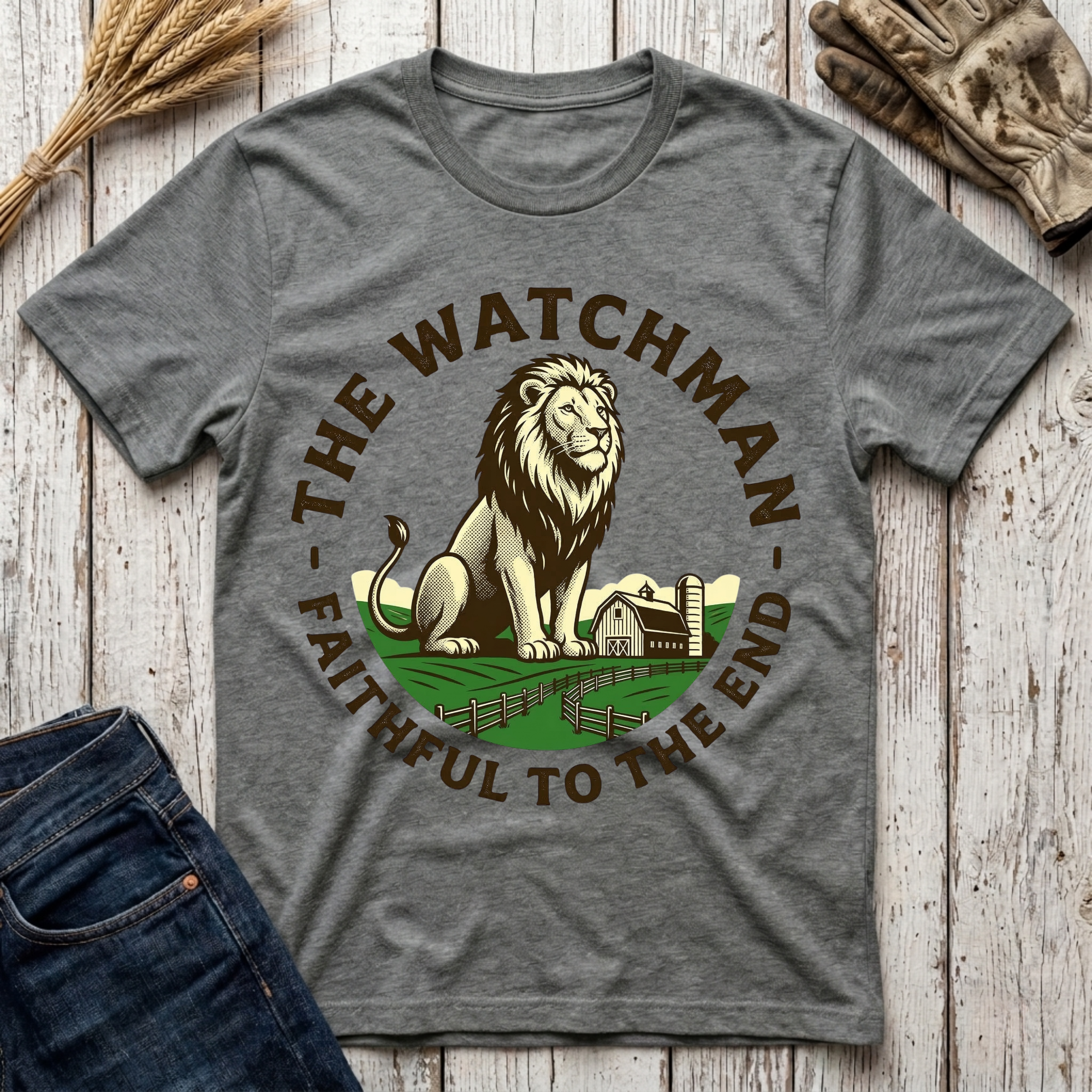 The Watchman Faithful to the End T-Shirt