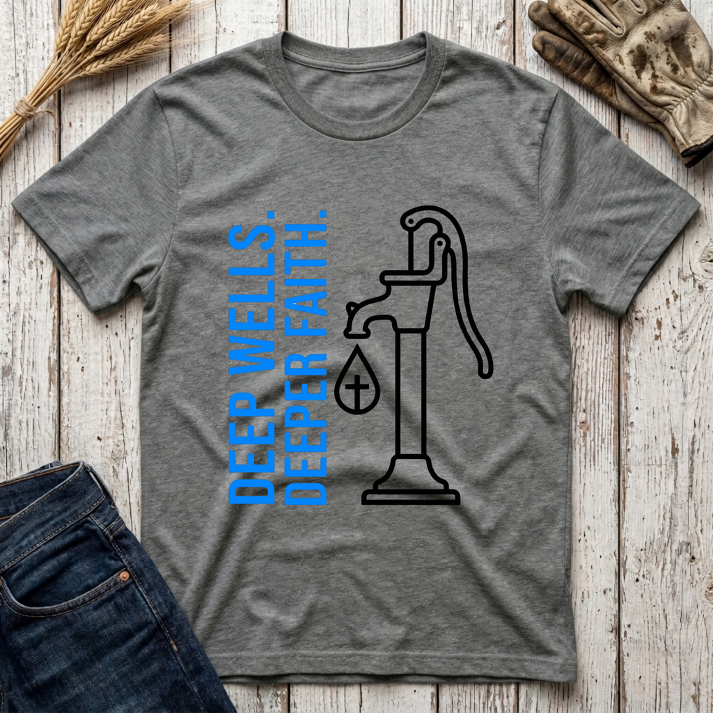 Deep Wells Deeper Faith T-Shirt