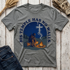 His Temple Has No Walls T-Shirt