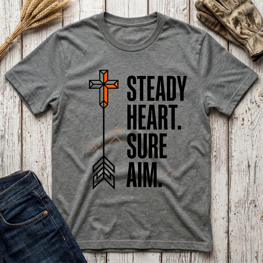 Steady Heart Sure Aim T-Shirt