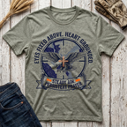 Eyes Fixed Above T-Shirt