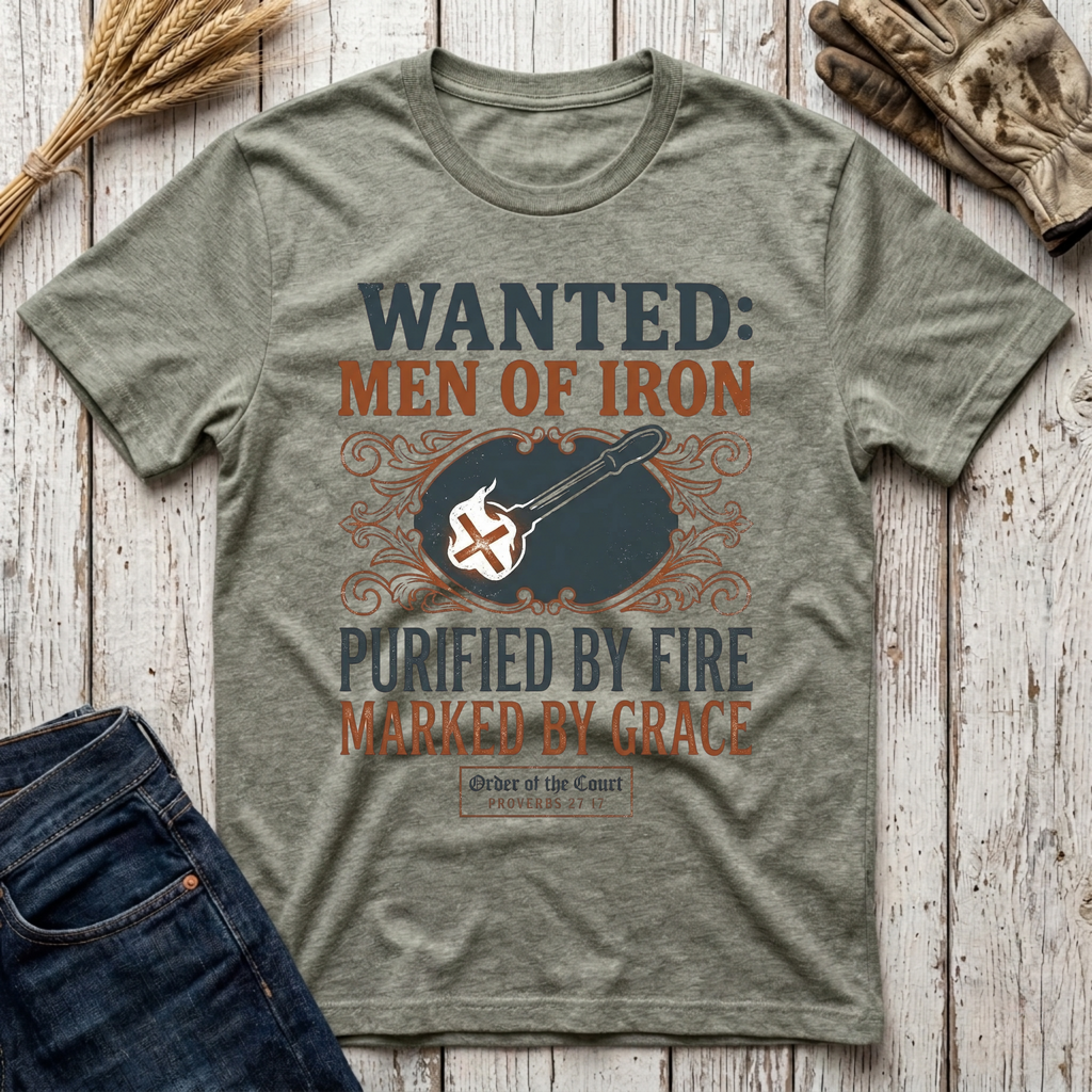 Wanted Men of Iron T-Shirt