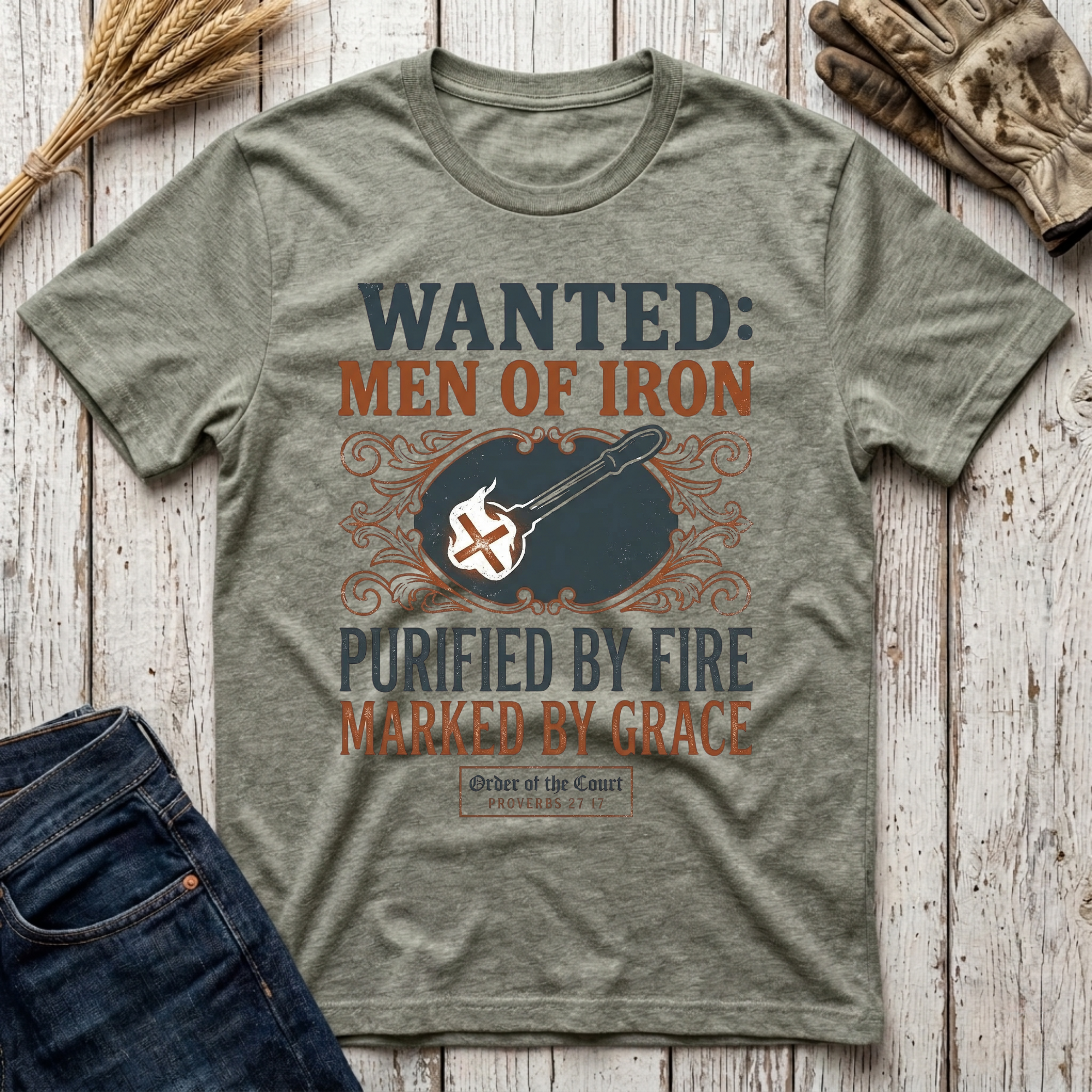 Wanted Men of Iron T-Shirt