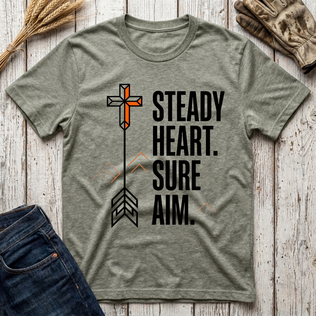 Steady Heart Sure Aim T-Shirt