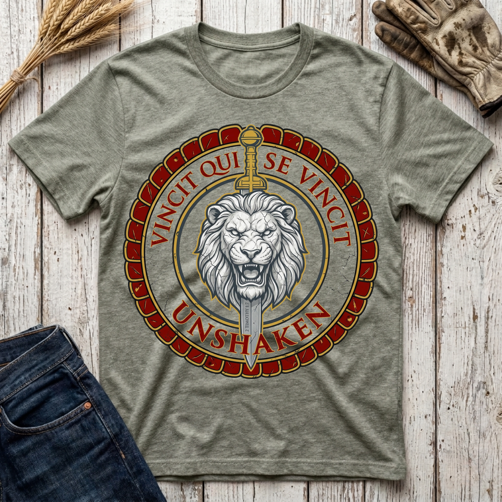 Vincit Qui Se Vincit Unshaken T-Shirt