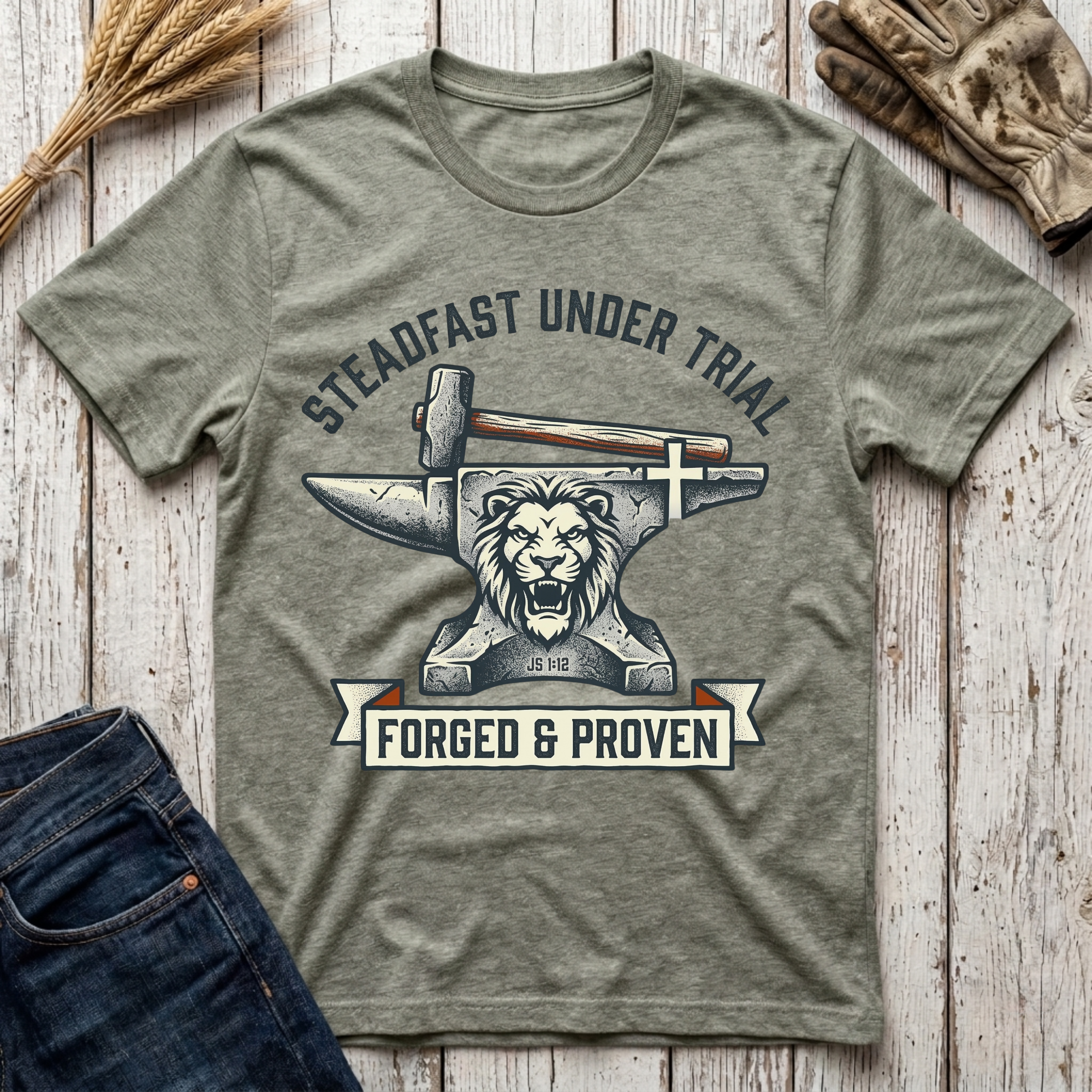 Steadfast Under Trial Forged and Proven T-Shirt