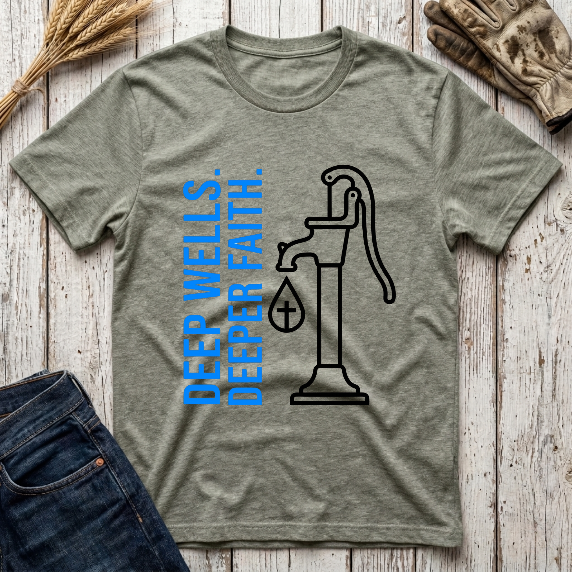Deep Wells Deeper Faith T-Shirt