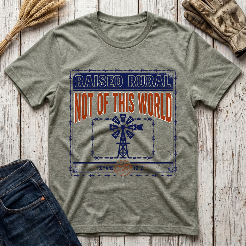 Raised Rural Not of this World T-Shirt