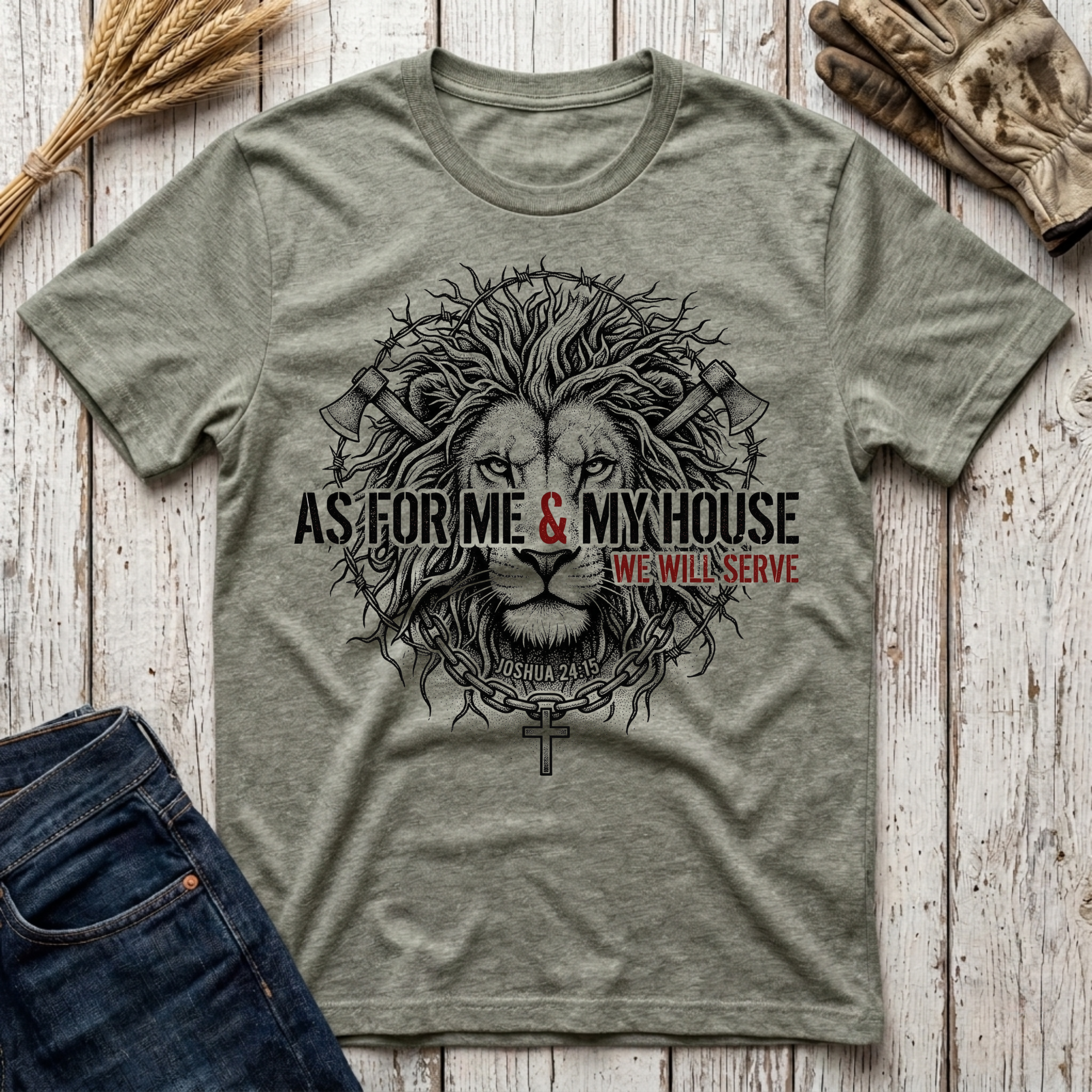 As For Me & My House We Will Serve T-Shirt