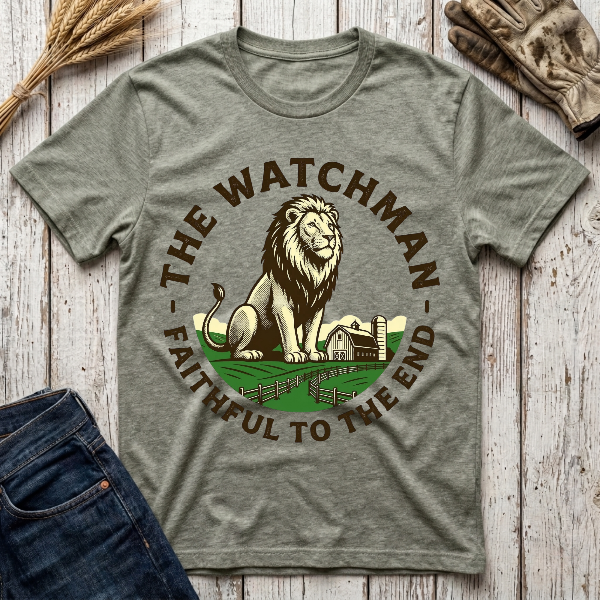 The Watchman Faithful to the End T-Shirt