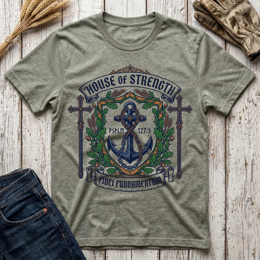 House of Strength Fidei Fundamentum T-Shirt