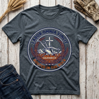 Labor Omnia Vincit Rooted in the Rock T-Shirt