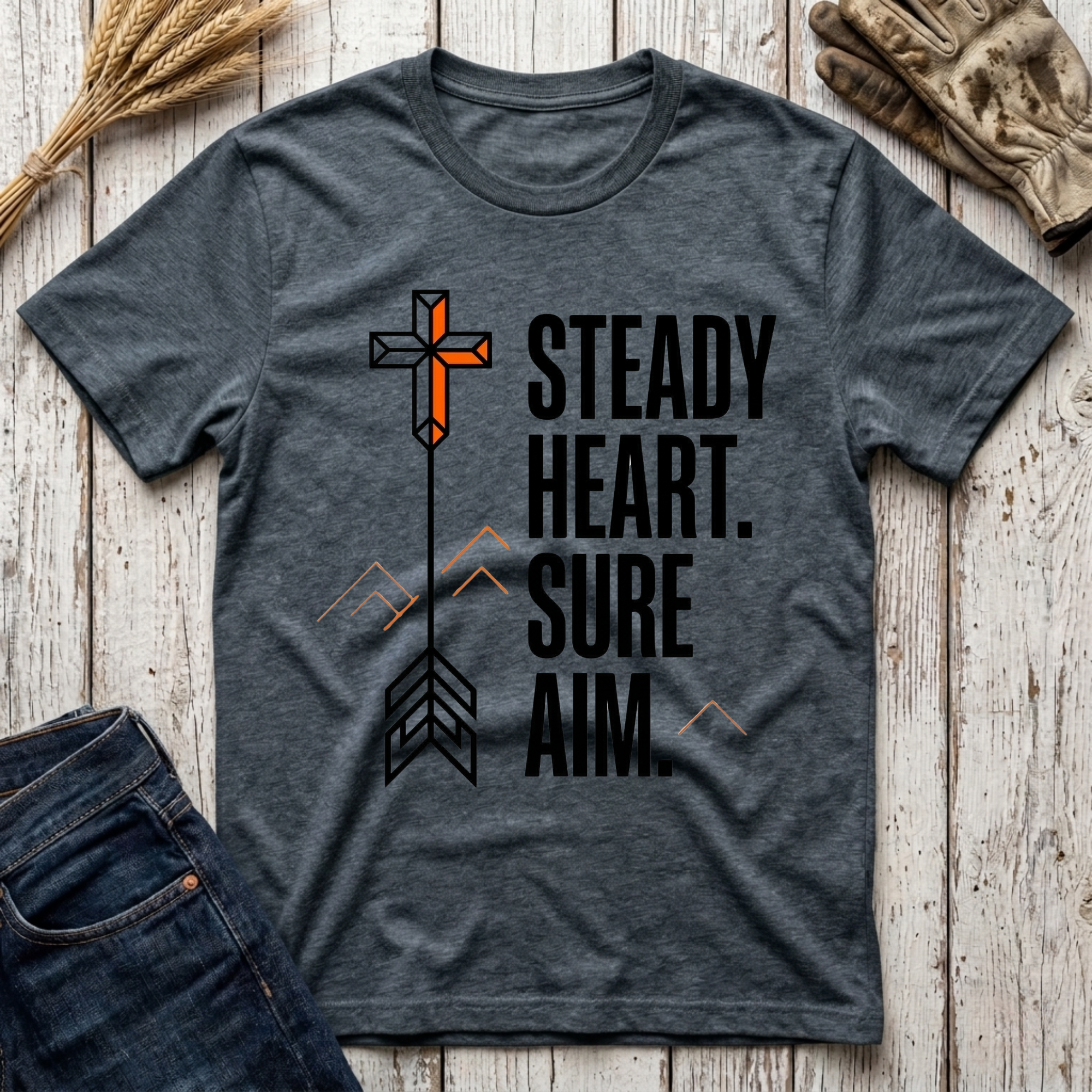 Steady Heart Sure Aim T-Shirt