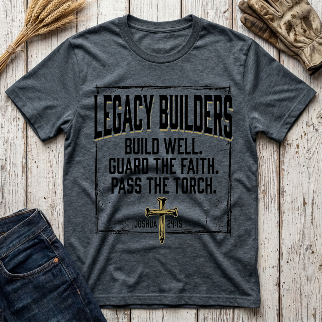 Build Well Guard the Faith Pass the Torch T-Shirt