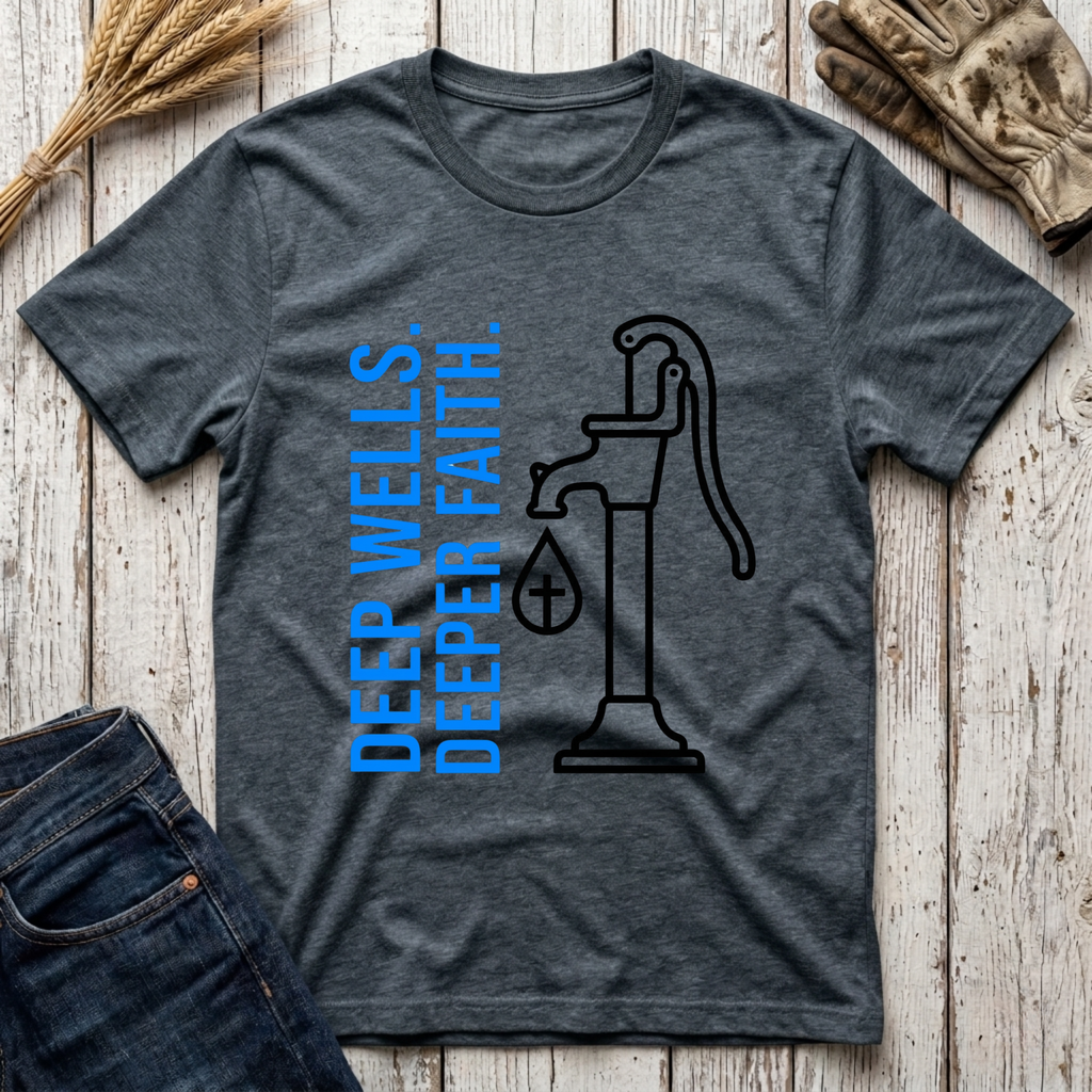 Deep Wells Deeper Faith T-Shirt