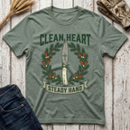 Clean Heart Steady Hand T-Shirt