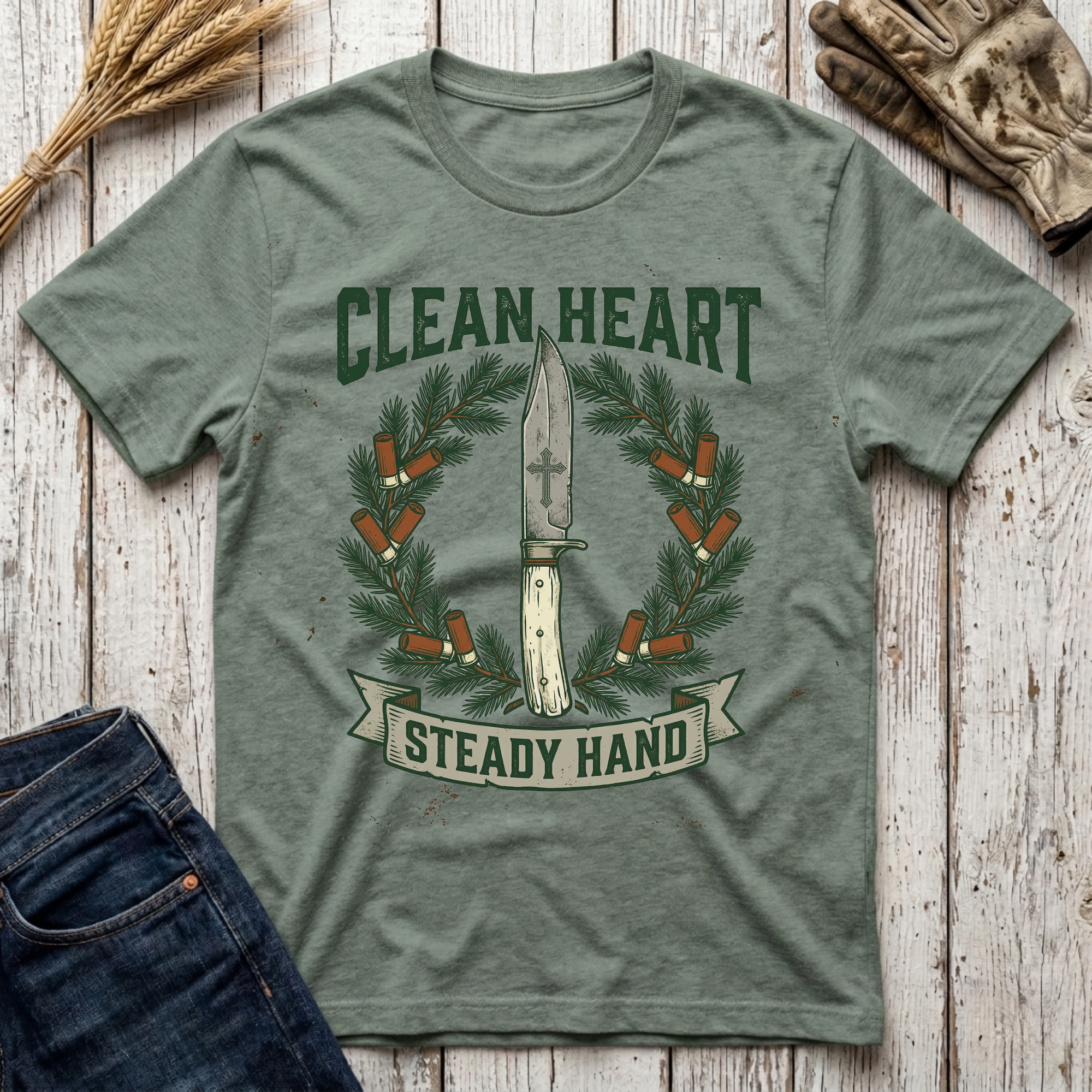 Clean Heart Steady Hand T-Shirt