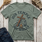 His Temple No Walls T-Shirt