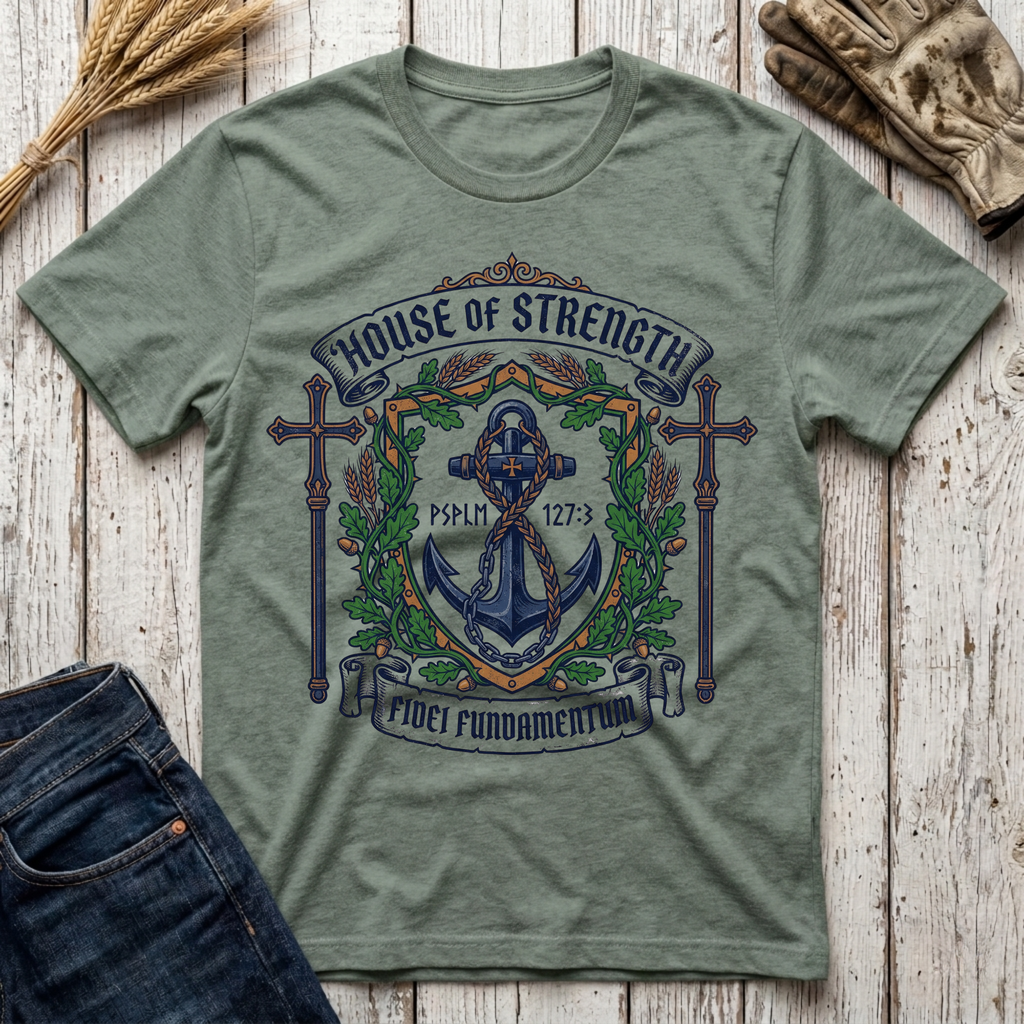House of Strength Fidei Fundamentum T-Shirt