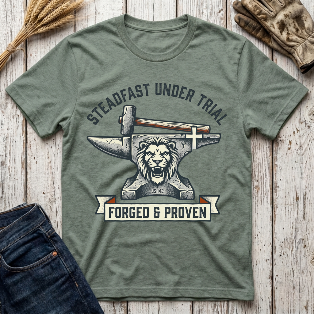 Steadfast Under Trial Forged and Proven T-Shirt