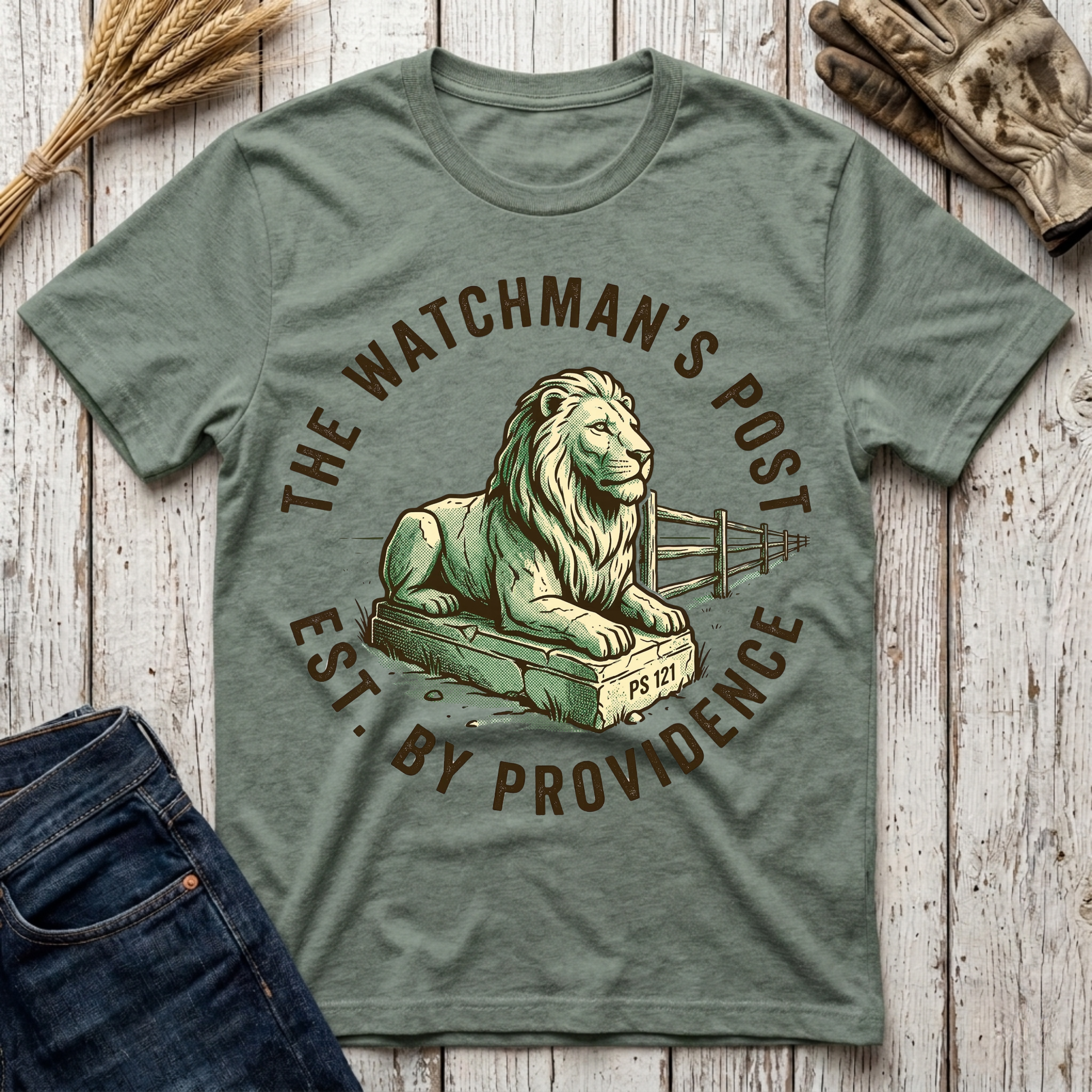 The Watchman's Post Est By Providence T-Shirt