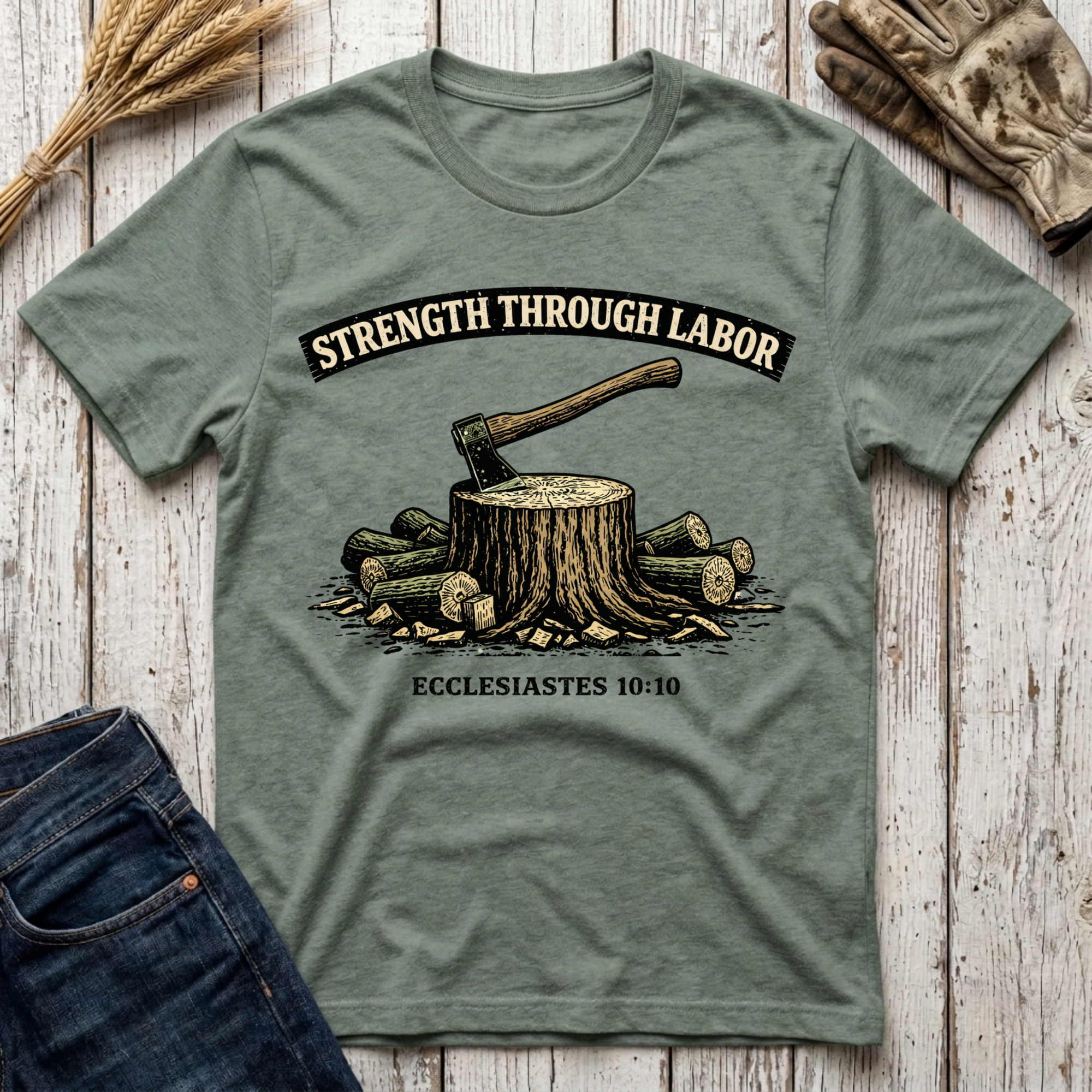 Strength Through Labor T-Shirt