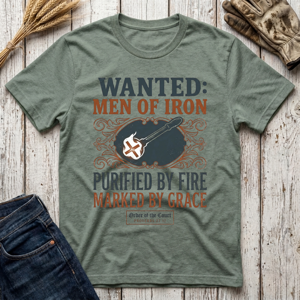 Wanted Men of Iron T-Shirt