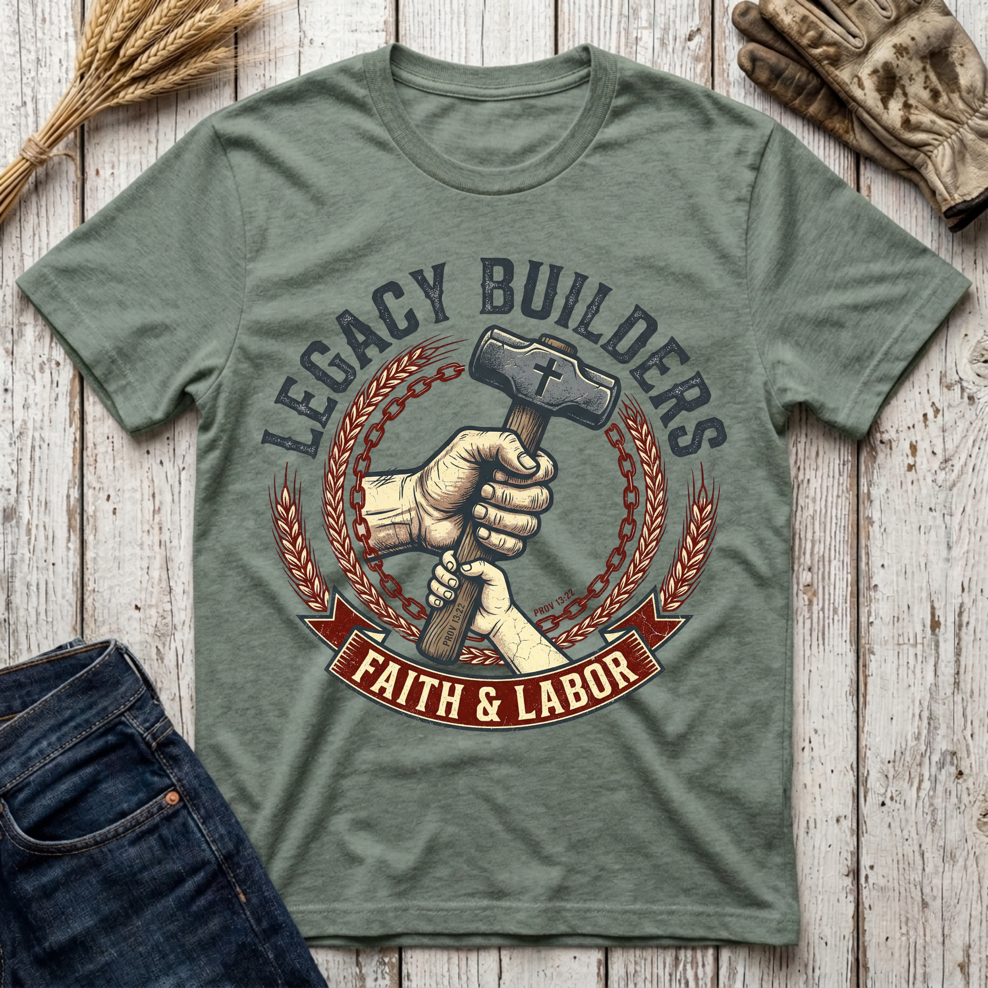 Legacy Builders Faith & Labor T-Shirt