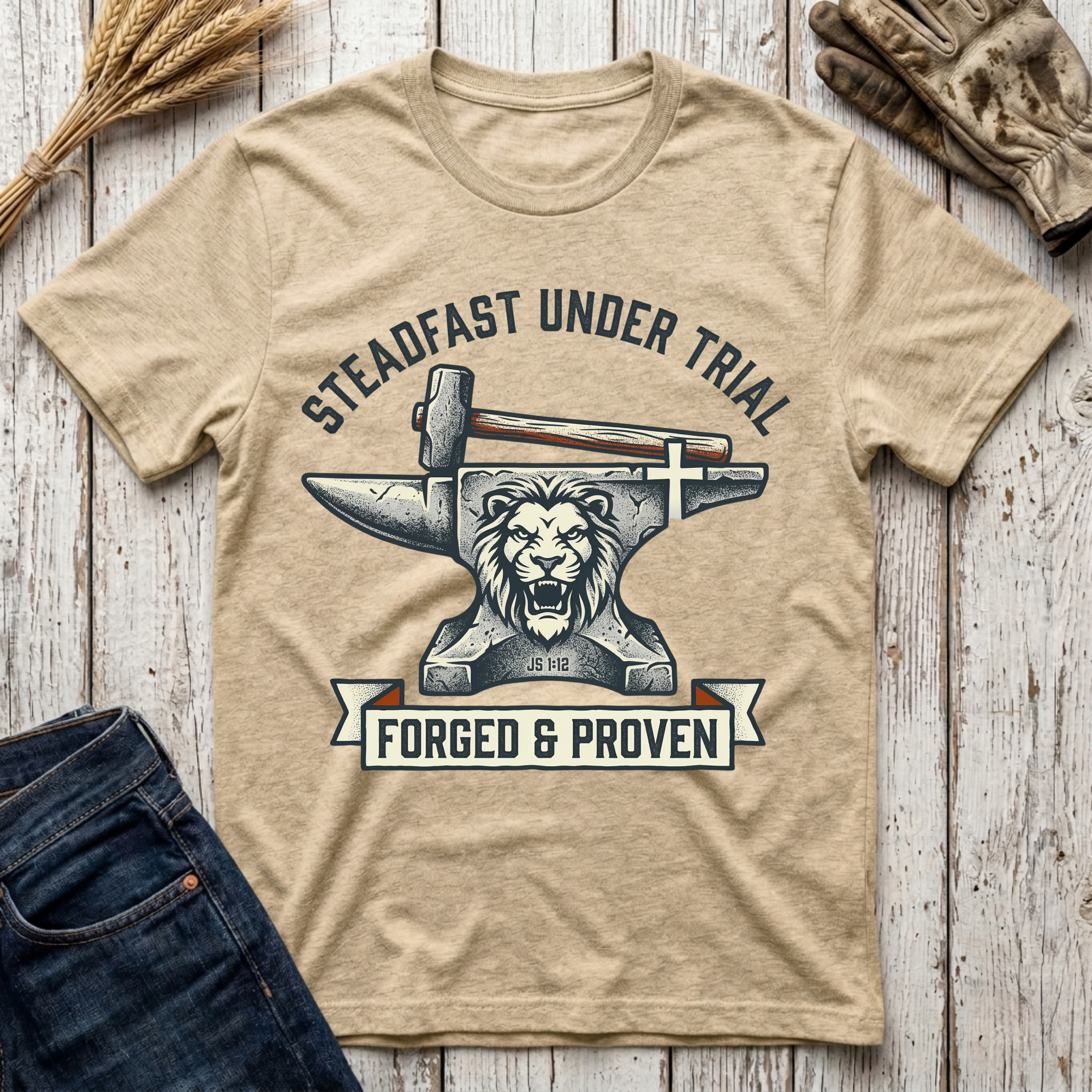 Steadfast Under Trial Forged and Proven T-Shirt