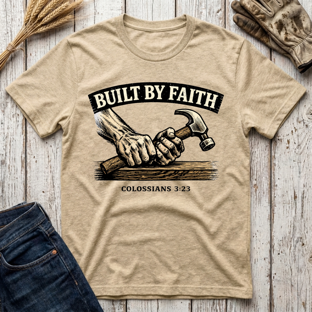 Built By Faith T-Shirt