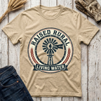Raised Rural Living Water T-Shirt