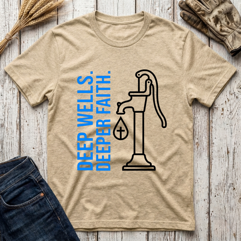 Deep Wells Deeper Faith T-Shirt