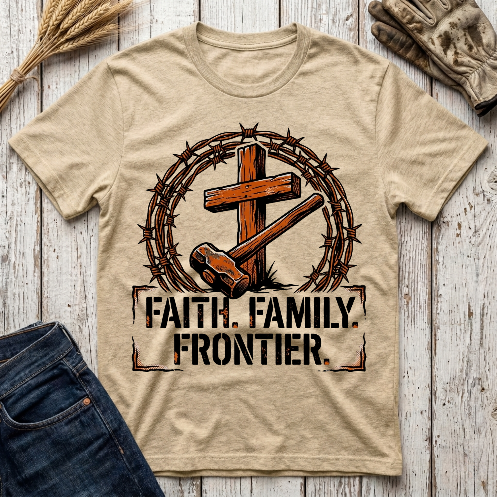 Faith Family Frontier T-Shirt